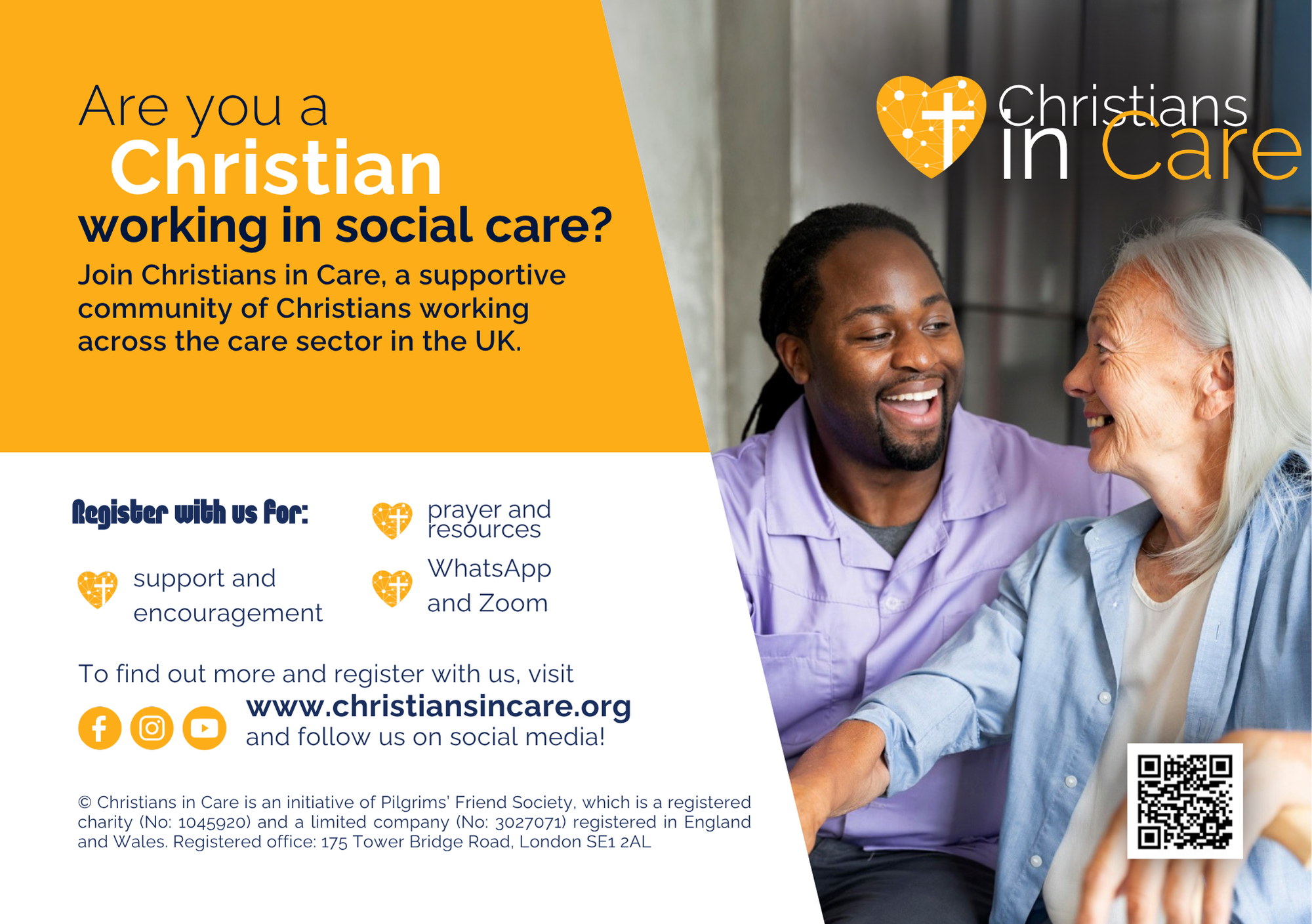 Christians in Care A5 Leaflet 